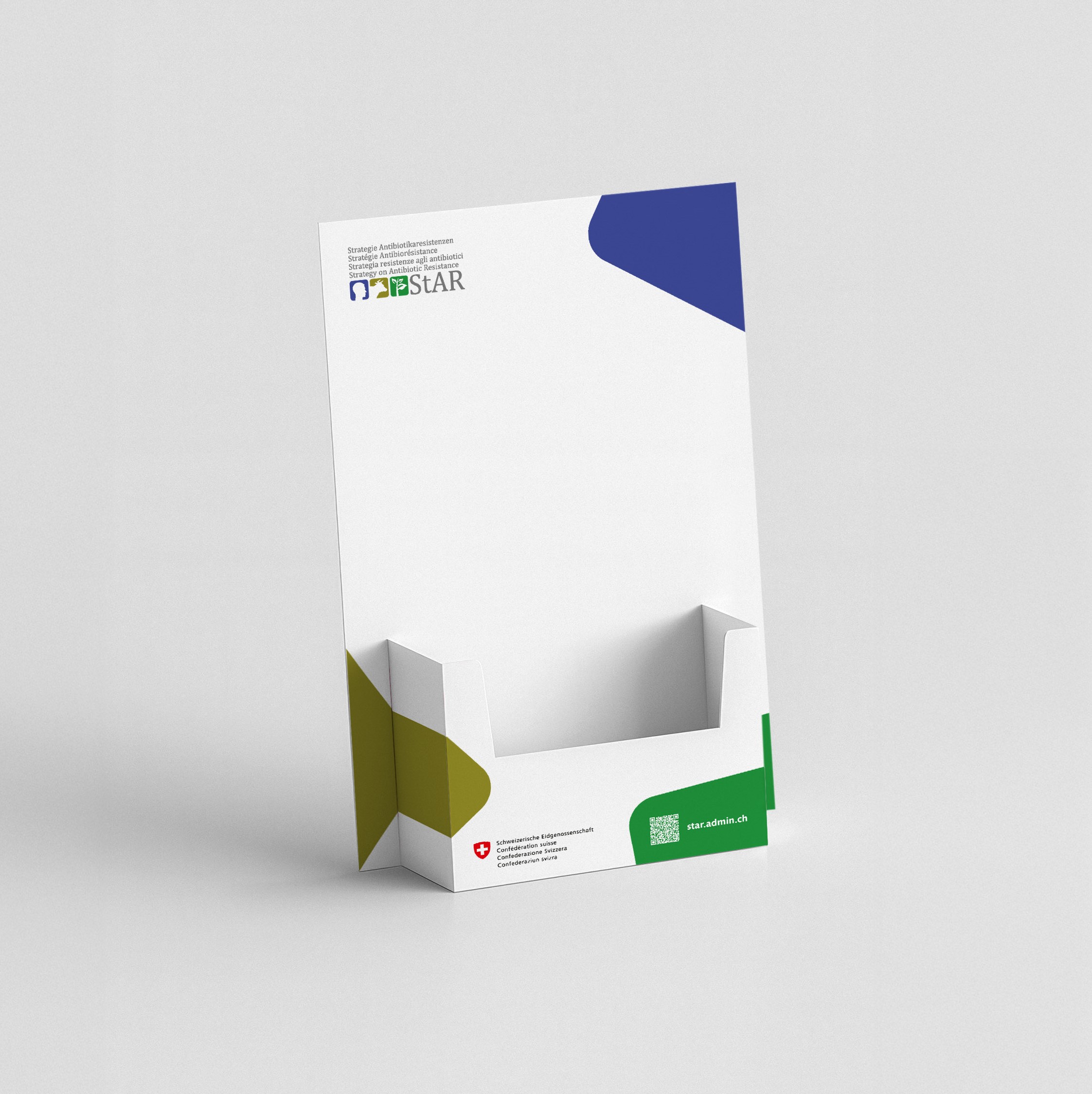 Mockup_Dispenser_dfie_ABR-Shop Présentoir à fiches d’information A5